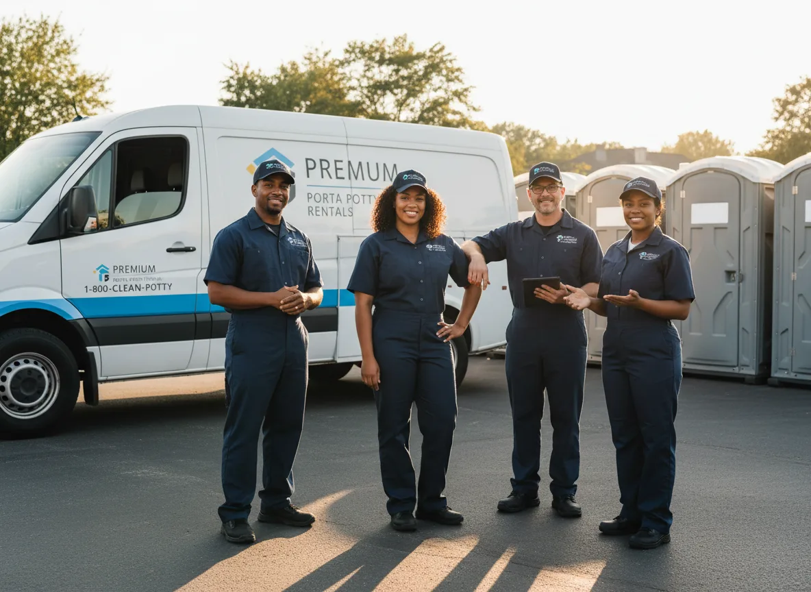 VIP Portable Toilets company in Ramsay, MI